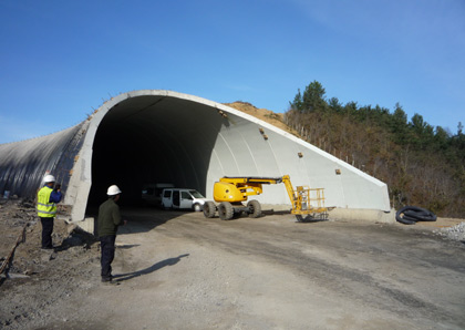 Túnel de acceso Sector Aretxabaleta. Incineradora